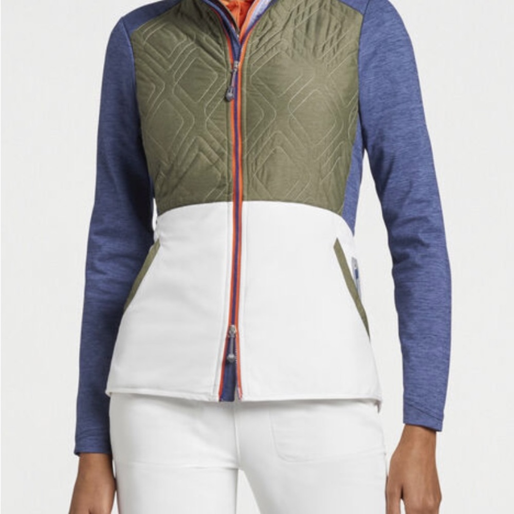 Peter Millar Womens Madeline full zip jacket NWT size XS Xsmall sold out